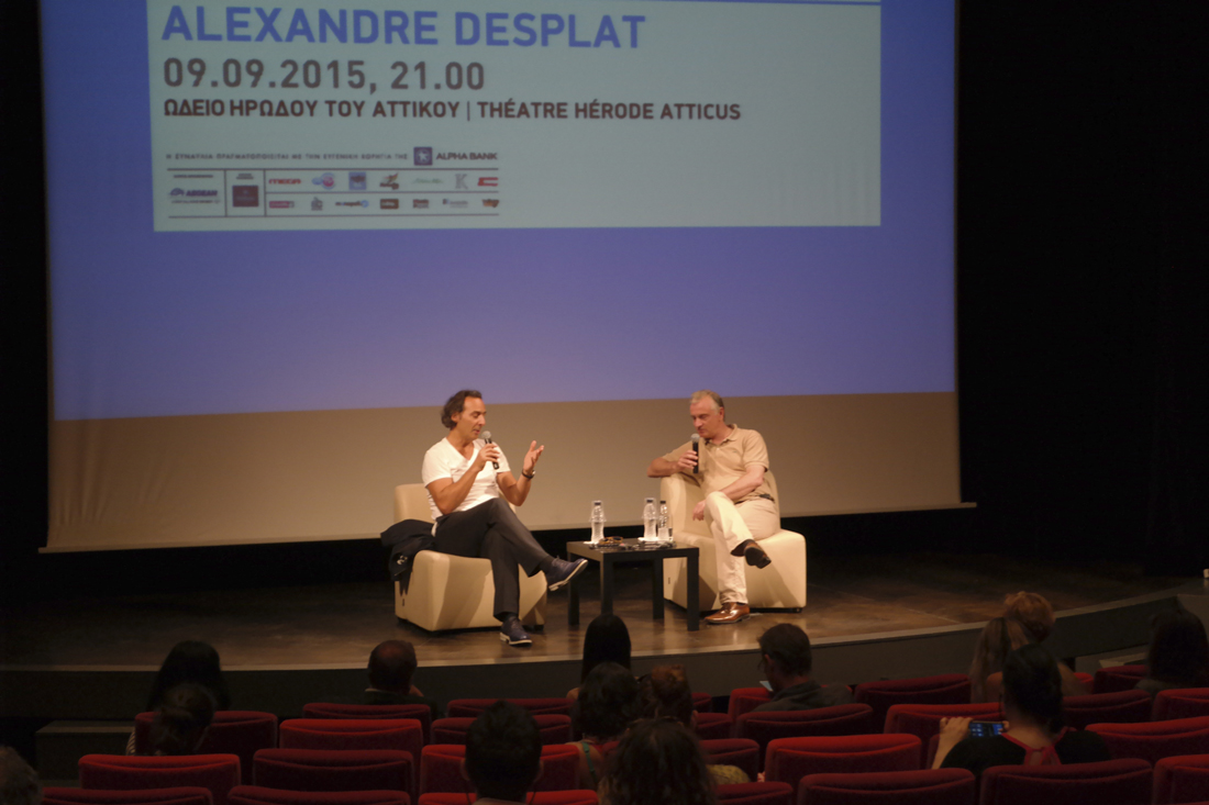 Alexandre Desplat: «Έπαιζα φλάουτο βλέποντας το ηλιοβασίλεμα στο Λαγονήσι»