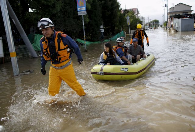 Ιαπωνία: Δεκάδες αγνοούμενοι ενώ συνεχίζονται οι ισχυρές βροχοπτώσεις