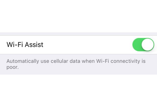Tο φόβο του «σοκ του λογαριασμού» προκαλεί το Wi-Fi Assist στο iOS 9