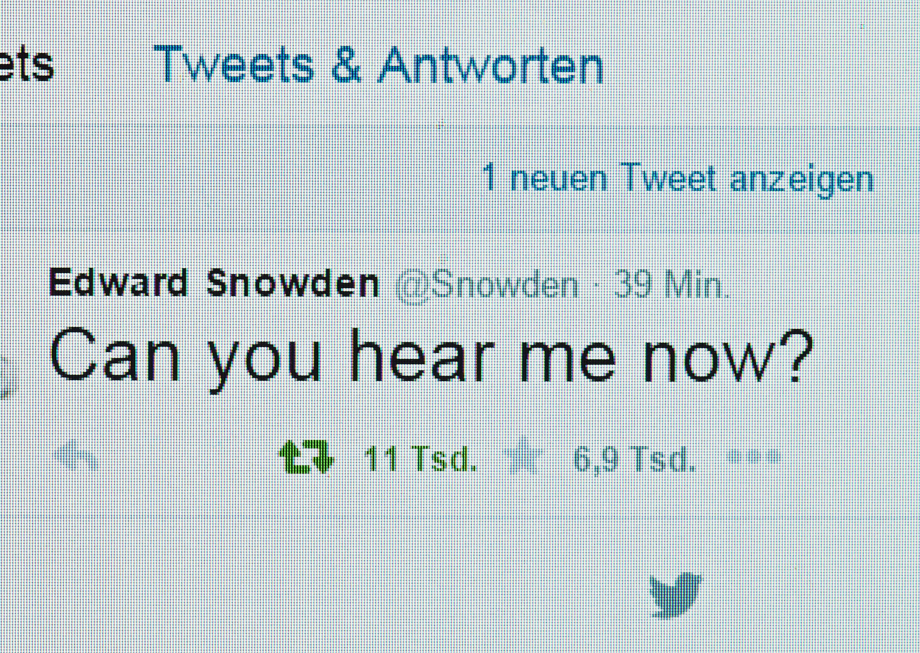 Ο Σνόουντεν άνοιξε λογαριασμό στο Twitter και ακολουθεί μόνο την… NSA