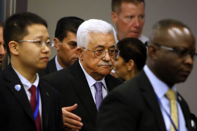 Συγχαρητήρια επιστολή Μαχμούντ Αμπάς προς τον Αλέξη Τσίπρα