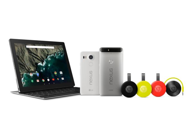 Η Google λανσάρει τα Nexus 6P και Nexus 5X και το Google Pixel C