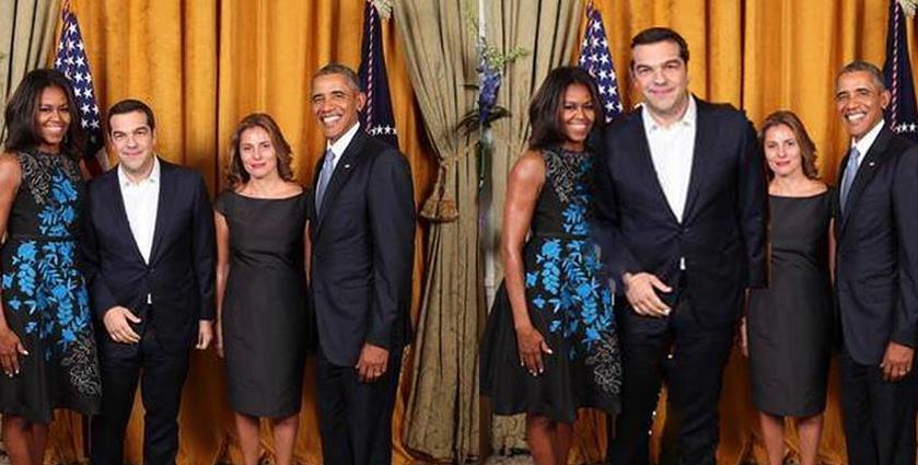 Σάτιρα και γεύση από… ντιμπέιτ στη φωτογραφία Τσίπρα-Ομπάμα