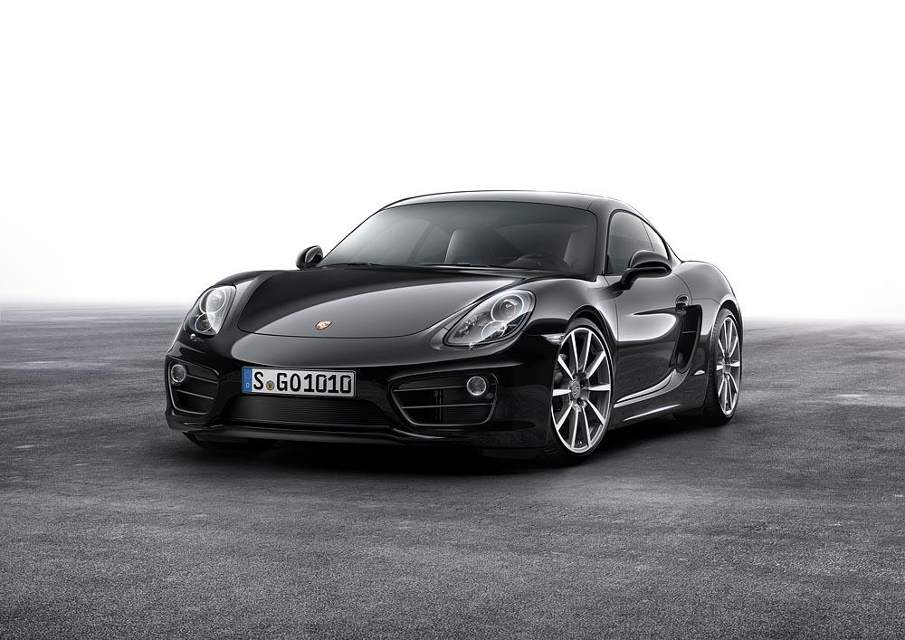 Porsche Cayman Black Edition 2016: Μαύρη καλλονή