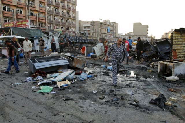 Διπλή πολύνεκρη επίθεση αυτοκτονίας στη Βαγδάτη