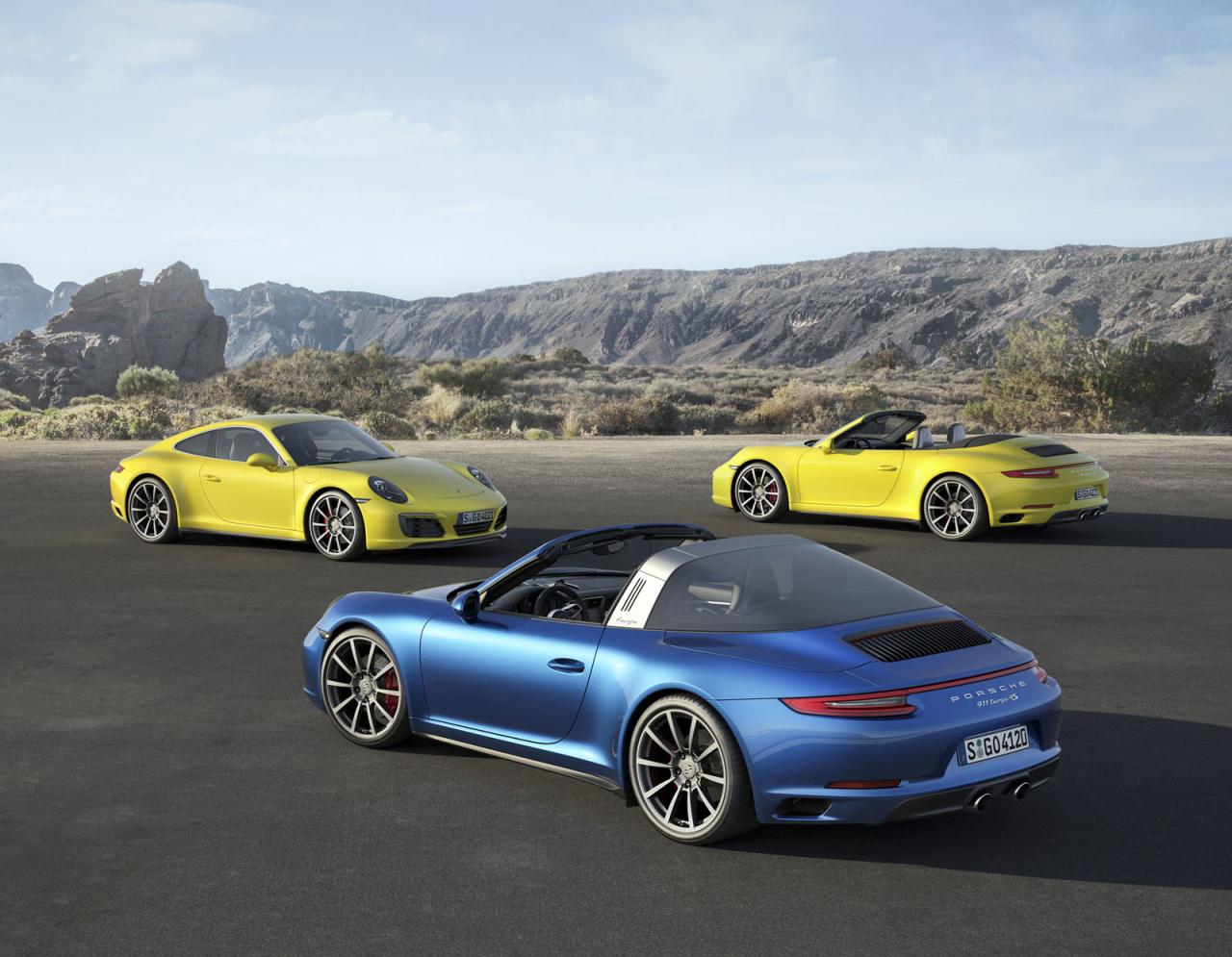 Υπερτροφοδοτούμενοι κινητήρες και για τις τετρακίνητες εκδόσεις της ανανεωμένης Porsche 911