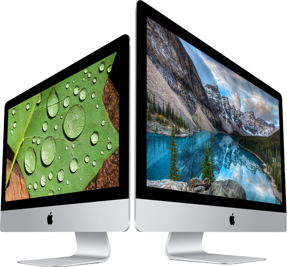 Σύντομα διαθέσιμοι οι iMac 21.5'' με Retina 4K και οι iMac 27'' με Retina 5K