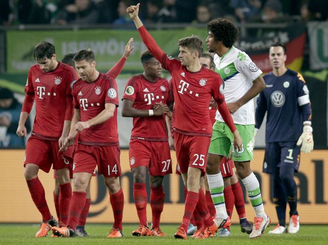 Καθάρισε στο μισάωρο η Μπάγερν, αποκλεισμός για Μάιντς, Άιντραχτ