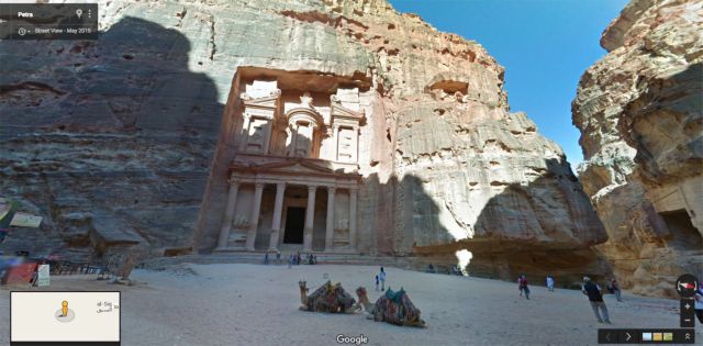 Πρόσκληση στην Ιορδανία... μέσω Google Street View, από την βασίλισσα Ράνια