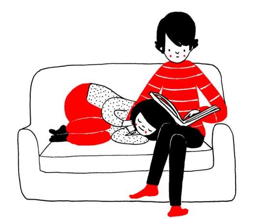 Η καθημερινότητα των αγαπημένων ζευγαριών σε σκίτσα