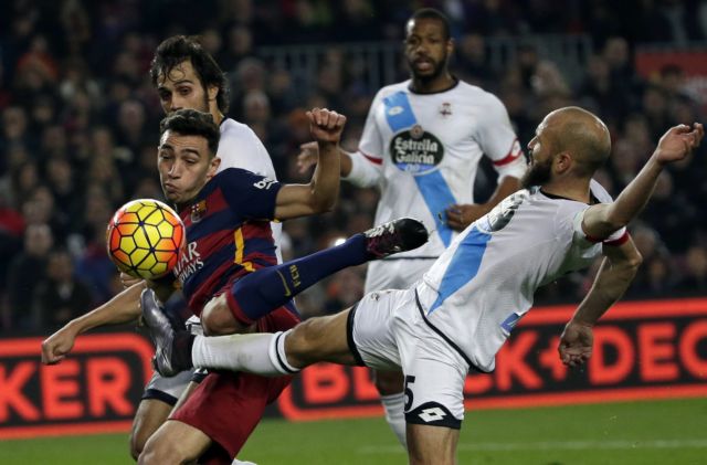 Η Λα Κορούνια φρέναρε την «Μπάρτσα», δύσκολα η Σεβίλη