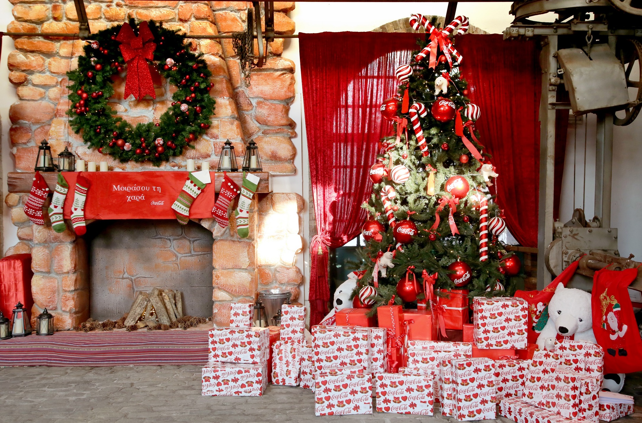 Η Coca-Cola προσκάλεσε και φέτος τα Παιδικά Χωριά SOS στο «The Christmas Factory»