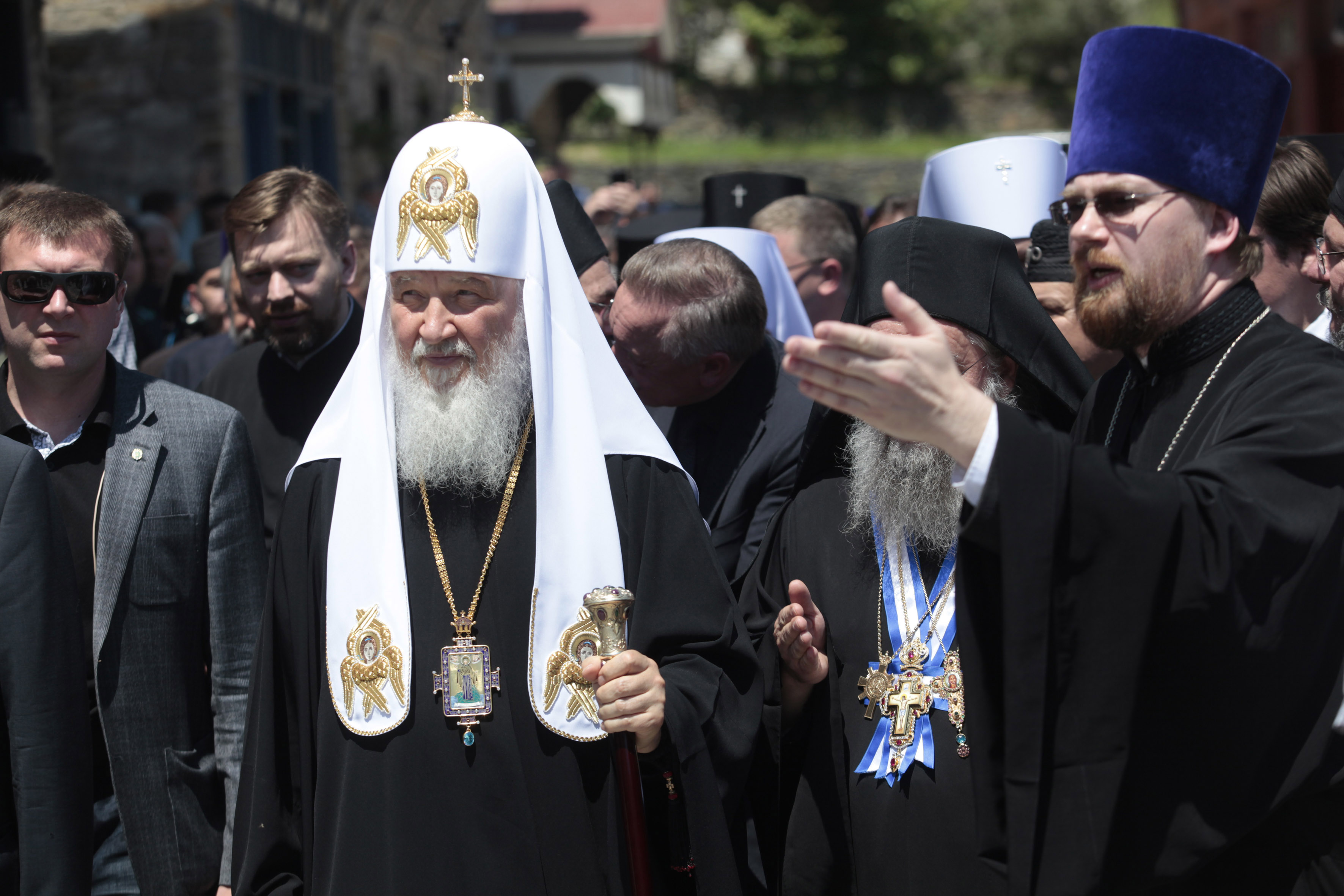 Μήνυμα ενότητας έστειλε από τις Καρυές ο πατριάρχης Μόσχας