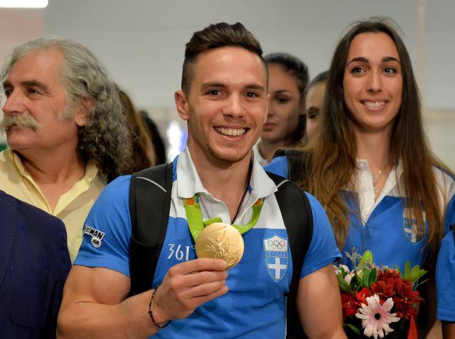 Στην Αθήνα ο «χρυσός» Λευτέρης Πετρούνιας