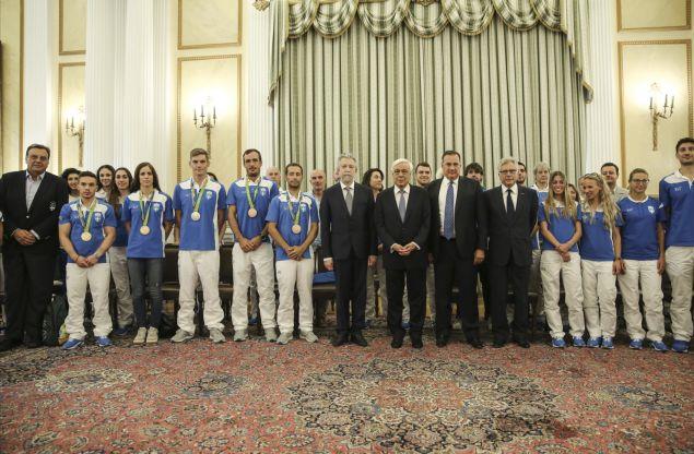 Στο Προεδρικό Μέγαρο οι Ολυμπιονίκες του Ρίο