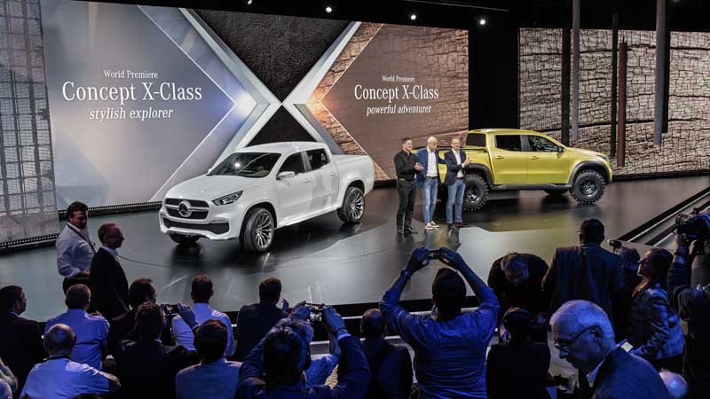 Mercedes-Benz Concept X-Class 2018: H νέα -premium- σχολή των pickup