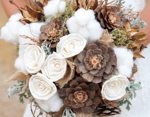 Διακοσμηση σε καφέ & χρυσό