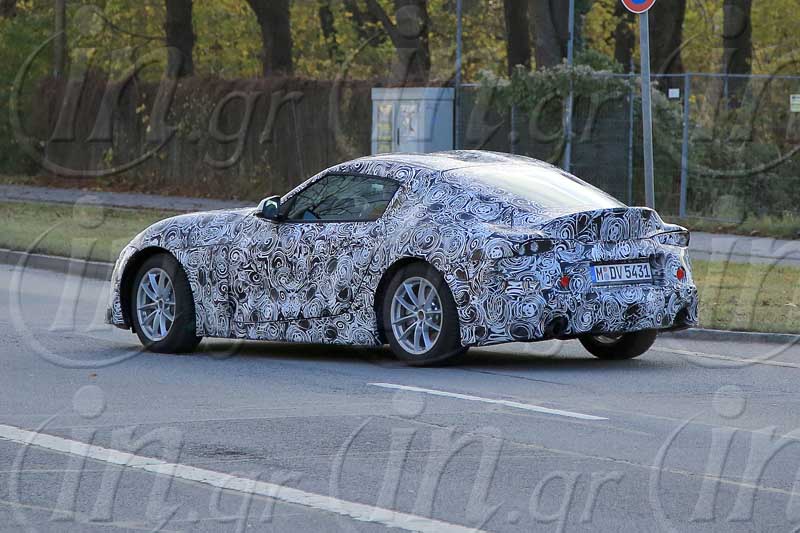 Toyota Supra 2018: Σε γκρο πλαν