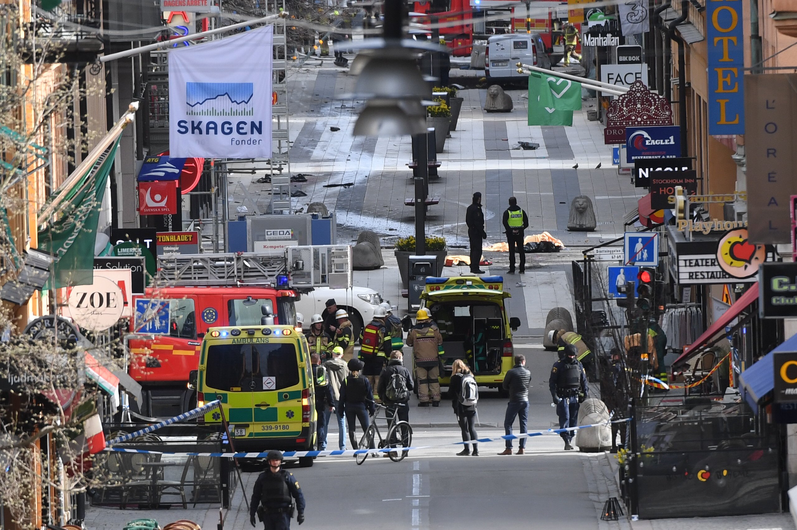 Συνελήφθη ύποπτος για την επίθεση στη Στοκχόλμη
