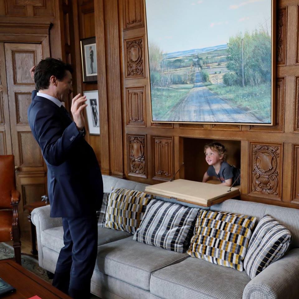Τι συνέβη όταν ο καναδός πρωθυπουργός πήρε τον γιο του στη δουλειά