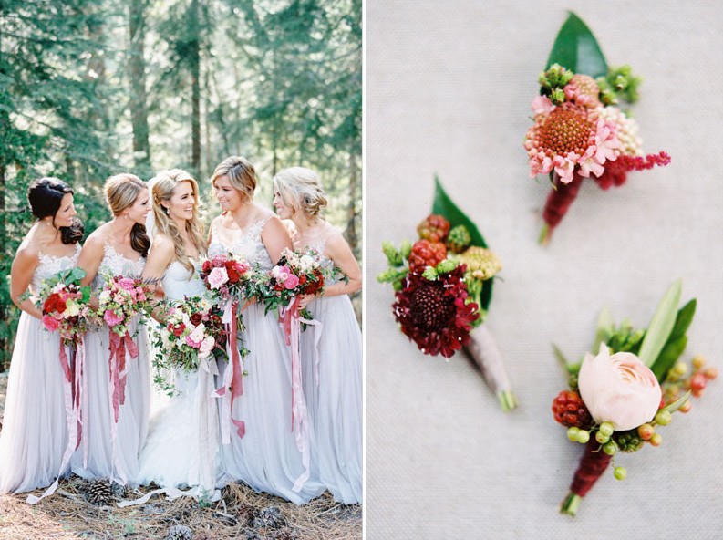 Ιδέες για να ταιριάξουν η ανθοδέσμη σου και μπουτονιέρα του