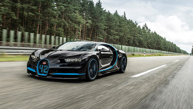 Πρόβα τζενεράλε για νέο ρεκόρ ταχύτητας από την Bugatti Chiron των 1.500 ίππων