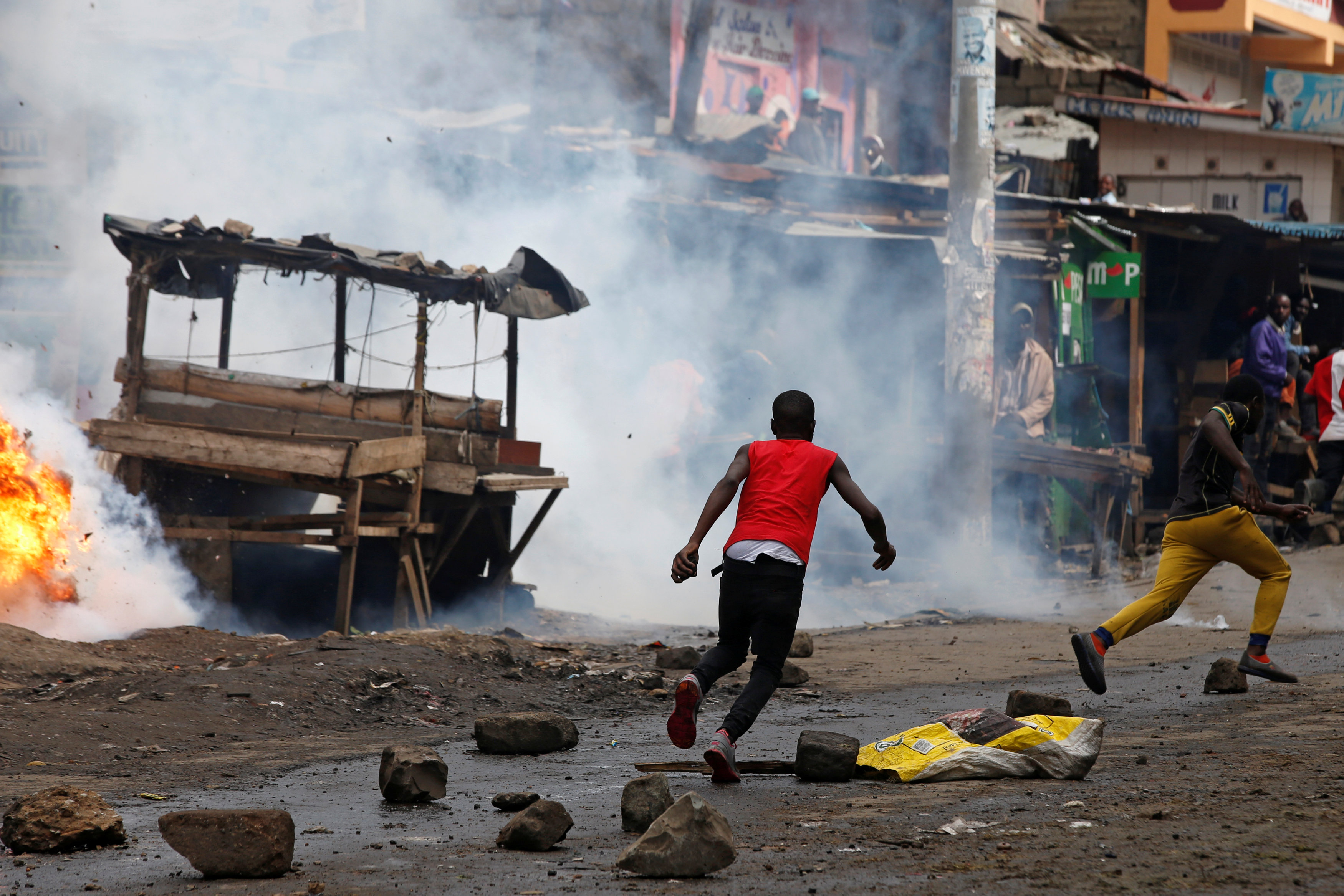 Πεδίο ταραχών η Κένυα, τουλάχιστον τρεις νεκροί