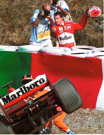 Ο Σουμάχερ στην pole position