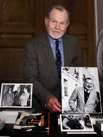 Δωρεά αντικειμένων του Χέμινγουεϊ στη Βιβλιοθήκη του Κογκρέσου της Ουάσινγκτον