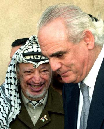 Ο Τσοχατζόπουλος στην Παλαιστίνη