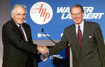 Η Pfizer διεκδικεί την Warner-Lambert