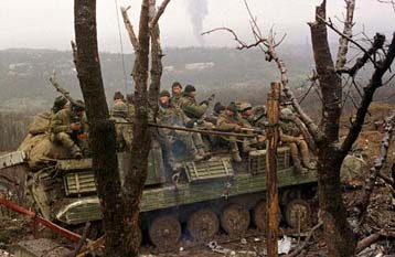 Ενάμισι χιλιόμετρο από το κέντρο του Γκρόζνι οι Ρώσοι