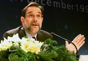 Προειδοποιήσεις Σολάνα στη Μόσχα για το ζήτημα της Τσετσενίας