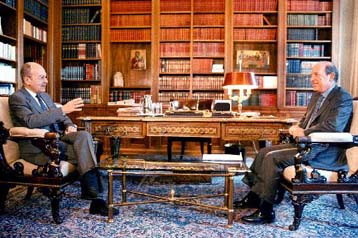 Αισιοδοξία για την ΟΝΕ στη συνάντηση Σημίτη – Στεφανόπουλου