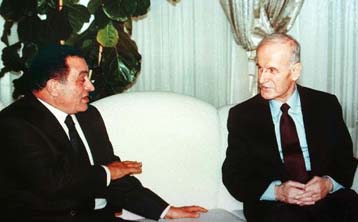 Μουμπάρακ και Ασαντ συζήτησαν την πορεία του Μεσανατολικού