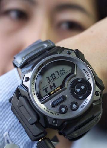 Μουσικό ρολόι από την Casio