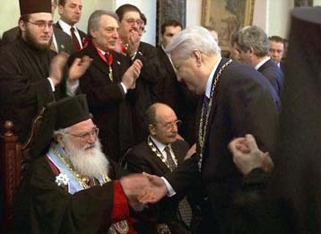 Ολοκληρώθηκε η επίσκεψη Στεφανόπουλου στους Αγιους Τόπους