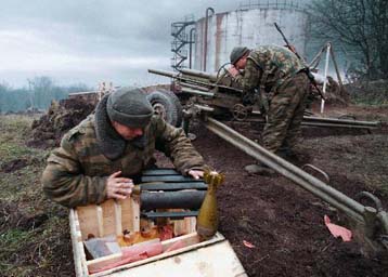 Οι ρωσικές δυνάμεις υποστηρίζουν ότι σημειώνουν επιτυχίες στην Τσετσενία