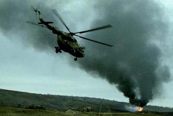 Για χρήση χημικών όπλων κατηγορεί τους Τσετσένους αντάρτες ο ρωσικός στρατός