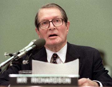 Πέθανε ο Ελιοτ Ρίτσαρντσον, υπουργός Δικαιοσύνης την εποχή του Γουότεργκεϊτ