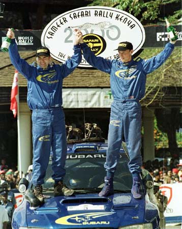 Η Subaru στις δύο πρώτες θέσεις του Ράλι Σαφάρι