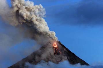Εκρηξη του ηφαιστείου Μαγιόν
