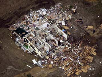 Φονικοί τυφώνες στην πολιτεία της Γεωργίας στις ΗΠΑ