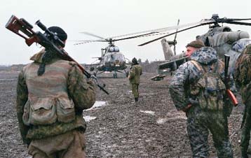 Σε φαράγγι στρατηγικής σημασίας ετοιμάζονται να επιτεθούν οι Ρώσοι στην Τσετσενία