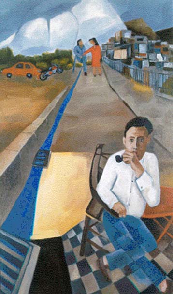 Ο Νίκος Οικονομίδης στη Σελήνη