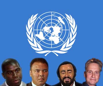 Η βιομηχανία του θεάματος στην υπηρεσία του ΟΗΕ