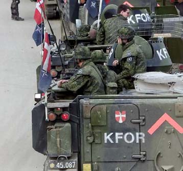Ελεύθεροι οι Τσέχοι στρατιώτες της KFOR
