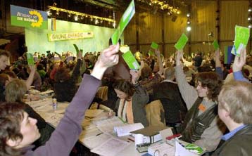 Η αλλαγή του καταστατικού στο συνέδριο των Γερμανών Πρασίνων