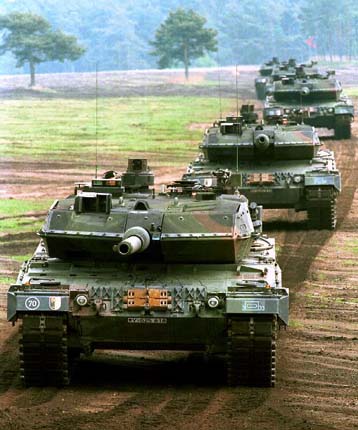 Η Krauss-Maffei ζητεί την έγκριση της Γερμανίας για την πώληση των Leopard II στην Τουρκία