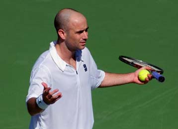 Αποκλείστηκε ο Αγκάσι από το τουρνουά στο India Wells